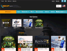 Tablet Screenshot of mmoxp.com